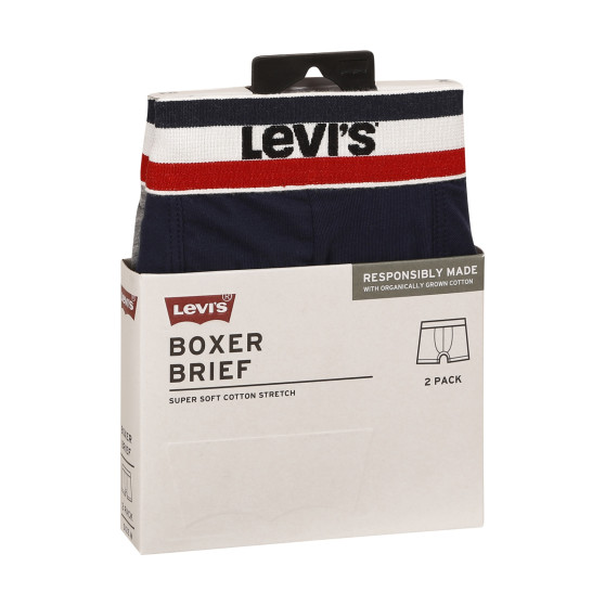 2PACK többszínű Levis férfi boxeralsó (701223908 002)