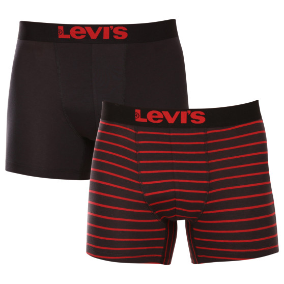 2PACK fekete Levis férfi boxeralsó (905011001 786)