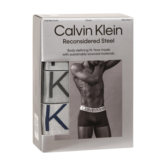 3PACK tarka Calvin Klein férfi boxeralsó (NB3074A-139)