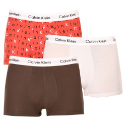 3PACK tarka Calvin Klein férfi boxeralsó (U2664G-1WH)