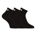 3PACK fekete Fila zokni (F9300-200)