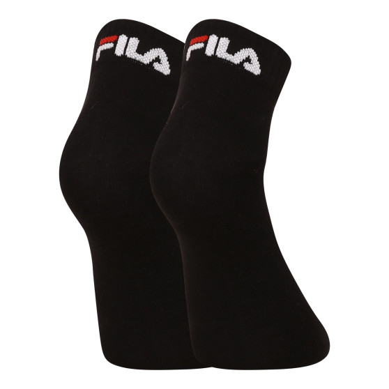 3PACK fekete Fila zokni (F9300-200)