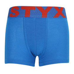 Gyerek boxeralsó Styx sport gumival kék (GJ1167)