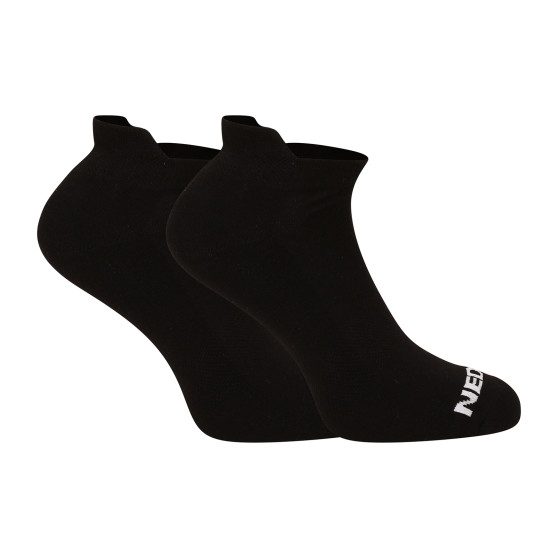 7PACK Fekete rövid Nedeto zokni (7NDTPN001-brand)