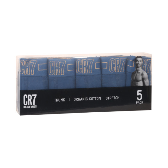 5PACK kék CR7 férfi boxeralsó (8106-49-2404)