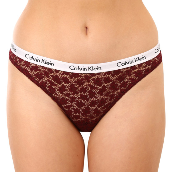 3PACK tarka Calvin Klein női alsók (QD3926E-BP7)