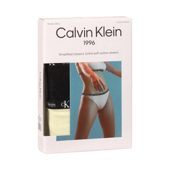 2PACK tarka Calvin Klein női alsók (QD3991E-BP5)