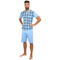 Kék Foltýn férfi pizsama (FPK12)