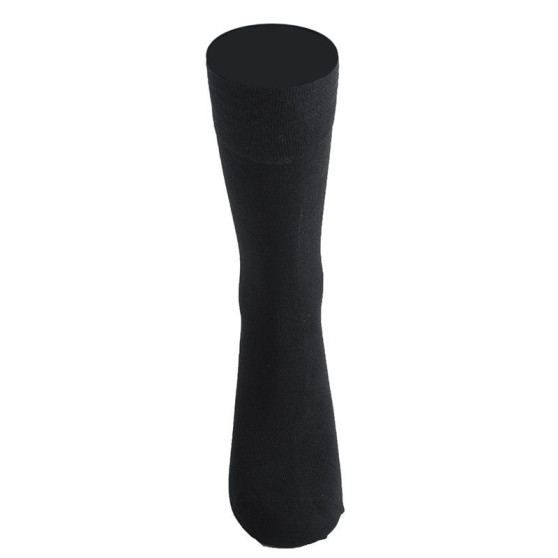 3PACK fekete bambusz hosszú Styx zokni (3HB960)