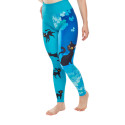 Vidám női leggings Dedoles sport Cat for Happiness macska a boldogságért (D-W-AW-LGS-C-C-1343)