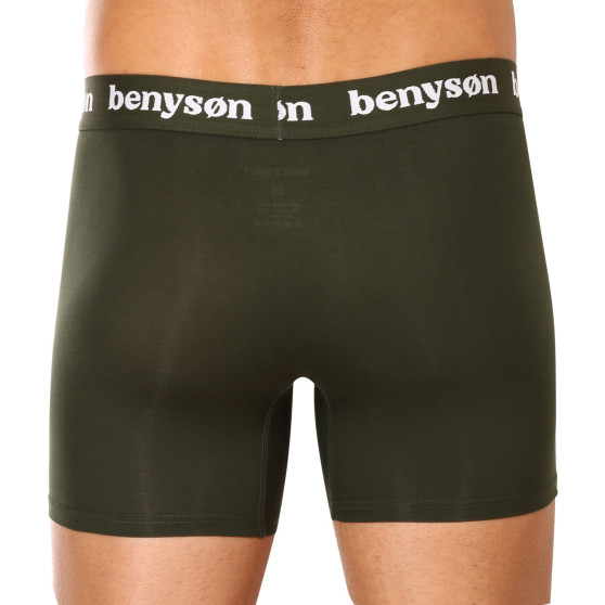 3PACK tarka bambusz Benysøn férfi boxeralsó (BENY-7016)