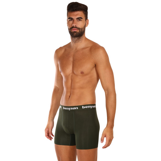 3PACK tarka bambusz Benysøn férfi boxeralsó (BENY-7016)