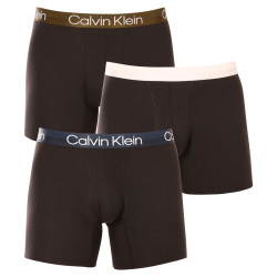 3PACK fekete Calvin Klein férfi boxeralsó (NB2971A-GZ5)