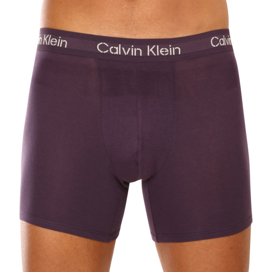 3PACK tarka Calvin Klein férfi boxeralsó (NB3706A-FZ4)