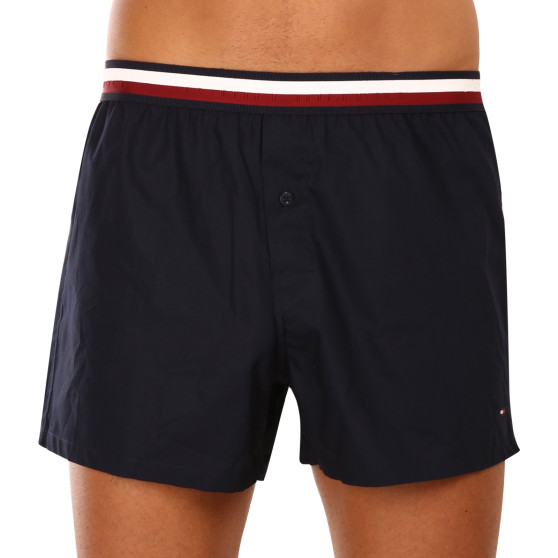 3PACK Sötétkék Tommy Hilfiger férfi klasszikus boxeralsó (UM0UM03121 0XO)