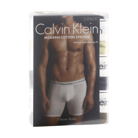 3PACK tarka Calvin Klein férfi boxeralsó (NB2381A-GW2)