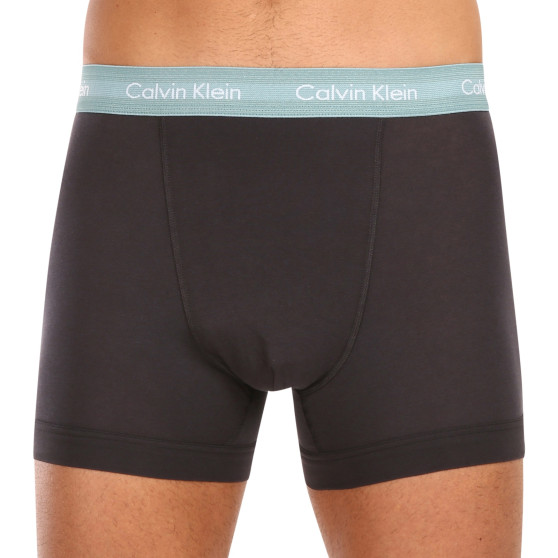 3PACK fekete Calvin Klein férfi boxeralsó (U2662G-H53)