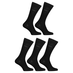 5PACK fekete hosszú BOSS zokni (50478221 001)