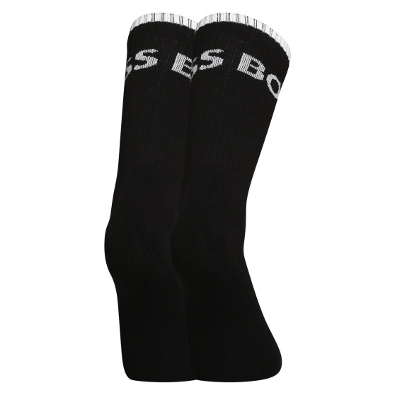 6PACK fekete hosszú BOSS zokni (50510168 001)
