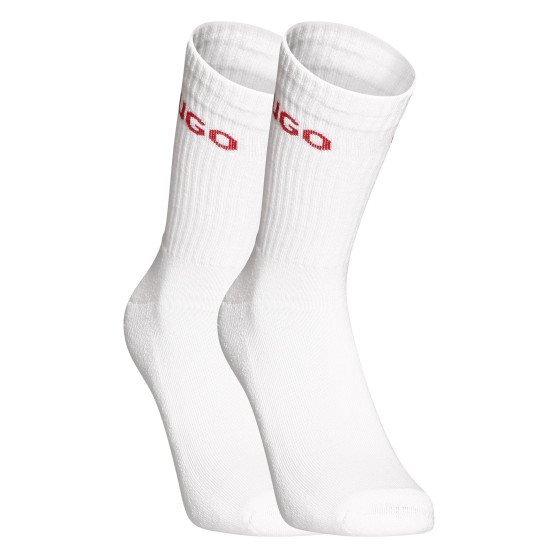 6PACK fehér HUGO hosszú zokni (50510187 100)