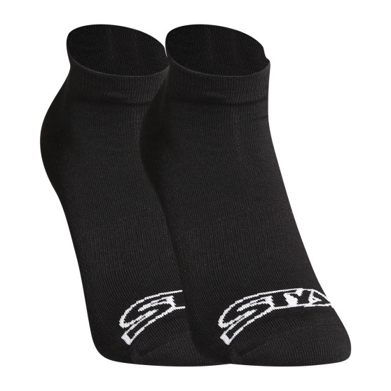 3PACK Fekete rövid Styx zokni (3HN960)