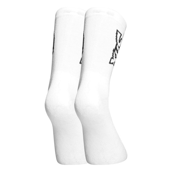 3PACK fehér Styx hosszú zokni (3HV1061)