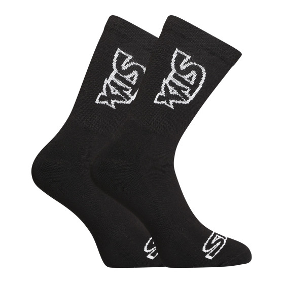 3PACK fekete hosszú Styx zokni (3HV960)