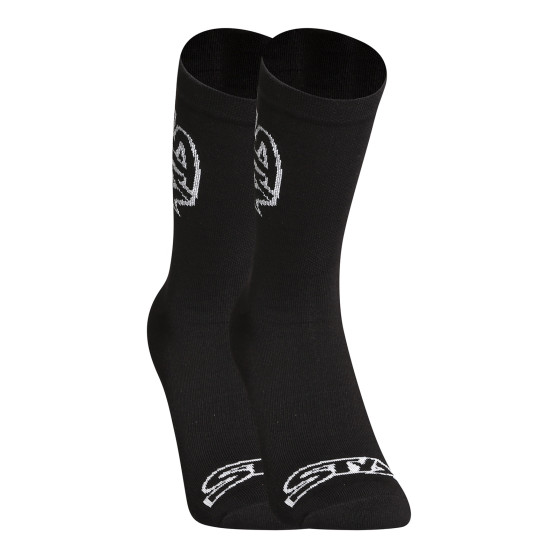 3PACK fekete hosszú Styx zokni (3HV960)