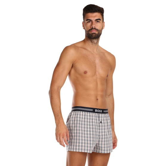 3PACK tarka Hugo Boss férfi klasszikus boxeralsó (50480034 275)