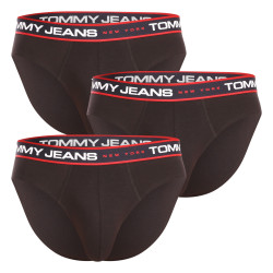 3PACK Fekete Tommy Hilfiger férfi slip alsónadrág (UM0UM02970 0R7)