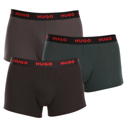3PACK tarka Hugo Boss férfi boxeralsó (50469766 303)