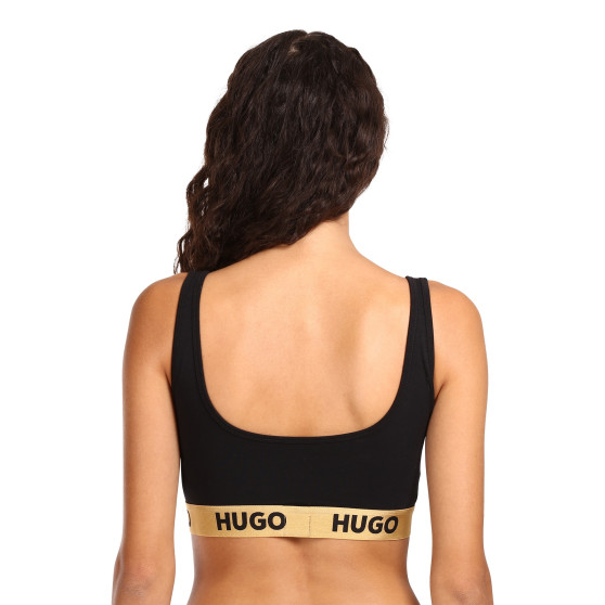HUGO Fekete  női melltartó (50480172 003)