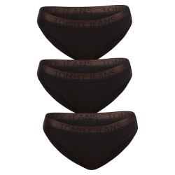 3PACK fekete Tommy Hilfiger női alsók (UW0UW04712 0R7)