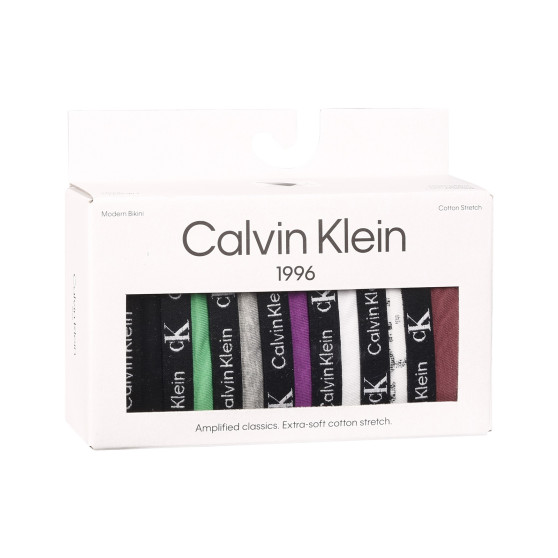 7PACK tarka Calvin Klein női alsók (QD3993E-IBF)