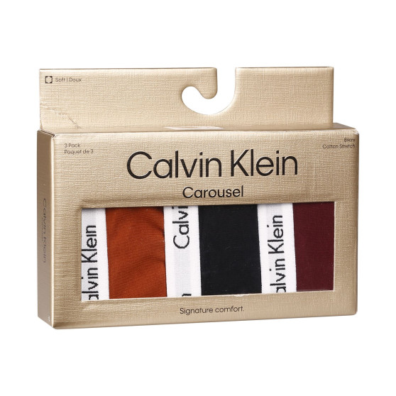 3PACK tarka Calvin Klein női alsók (QD5146E-HVT)