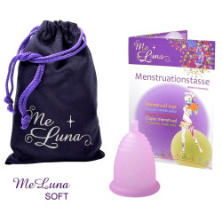 Menstruációs kehely Me Luna Soft S golyóval rózsaszínű (MELU001)
