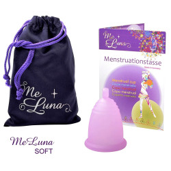 Menstruációs kehely Me Luna Soft M golyóval rózsaszínű (MELU002)