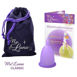 Menstruációs kehely Me Luna Klasszikus S lila szárral (MELU039)