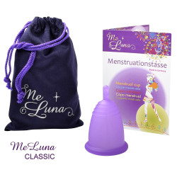 Menstruációs kehely Me Luna Klasszikus M lila szárral (MELU040)