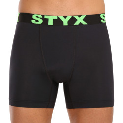 Styx Fekete  funkcionális férfi boxeralsó (W962)