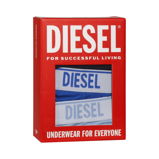 3PACK kék Diesel férfi boxeralsó (00SAB2-0SFAC-E6684)