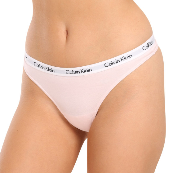 Calvin Klein Rózsaszín  női tanga (D1617A-2NT)