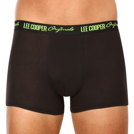 10PACK fekete Lee Cooper férfi boxeralsó (LCUBOX10P06-1948379)
