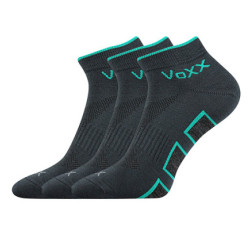 3PACK szürke VoXX zokni (Dukaton silproX)