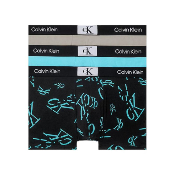 3PACK tarka Calvin Klein férfi boxeralsó (NB3528E-I0Q)