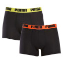 2PACK fekete Puma férfi boxeralsó (521015001 060)