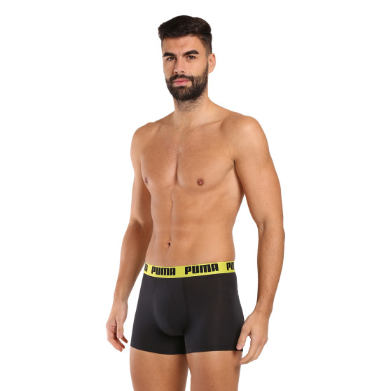 2PACK fekete Puma férfi boxeralsó (521015001 060)