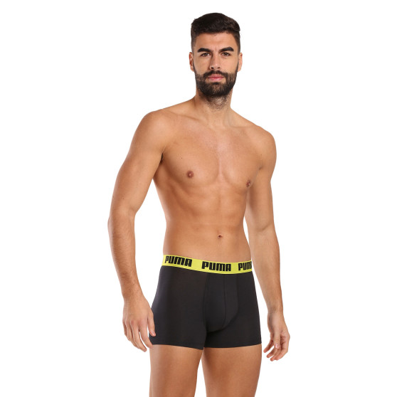 2PACK fekete Puma férfi boxeralsó (521015001 060)