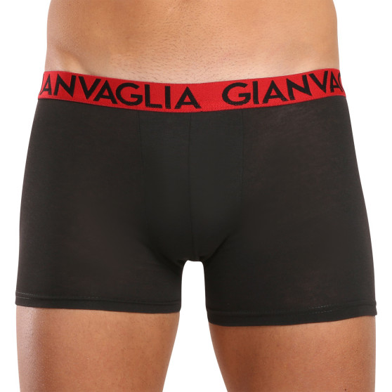 10PACK fekete Gianvaglia férfi boxeralsó (021)