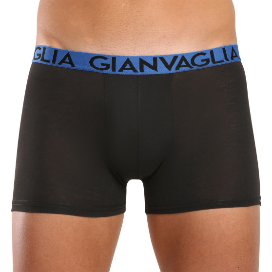 10PACK fekete Gianvaglia férfi boxeralsó (021)